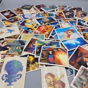 Disney Super Heros & More Vintage Stickers & a Few Tattoos Over 100 Pieces Vint